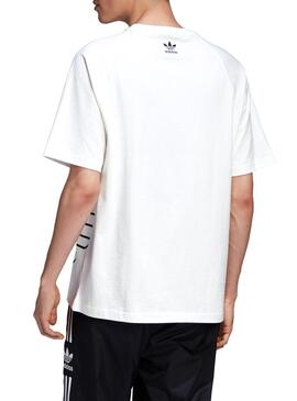 T-Shirt Adidas Big Trevo Branco para Homem