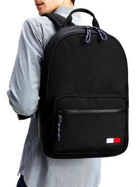 Mochila Tommy Hilfiger Logo Preto para Homem