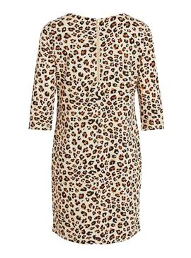Vestido Vila Tinny Animal Print para Mulher