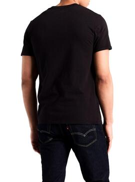 T-Shirt Levis Basic Preto para Homem
