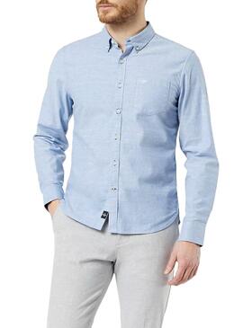 Camisa Dockers Oxford Azul para Homem