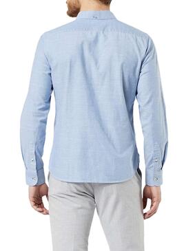 Camisa Dockers Oxford Azul para Homem