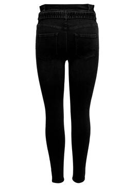 Jeans Only Hush Preto para Mulher
