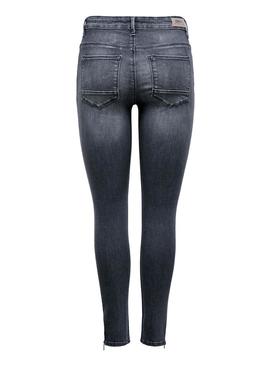 Jeans Only Kendell Cinza para Mulher