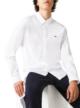 Camisa Lacoste Basic Branco para Homem