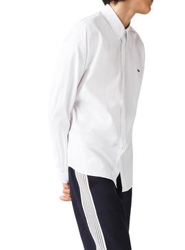 Camisa Lacoste Basic Branco para Homem