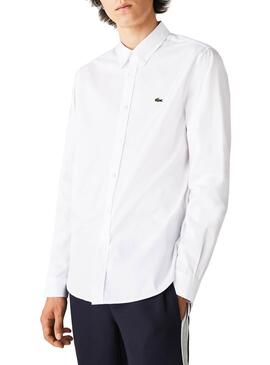 Camisa Lacoste Basic Branco para Homem