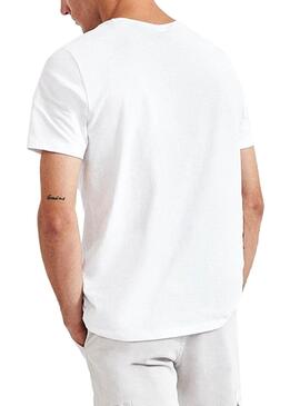 T-Shirt Ecoalf Patch Branco para Homem