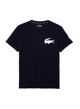 T-Shirt Lacoste Novak Azul para Homem