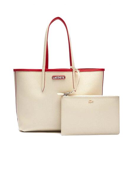 Bolsa tote sales lacoste reversible