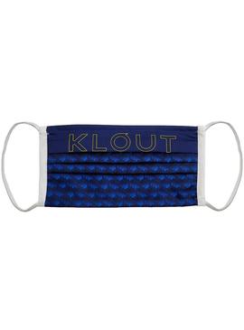 Máscara Klout Folhas Azul para Homem e Mulher