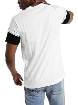 T-Shirt Calvin Klein Blocking Logo Branco Homem