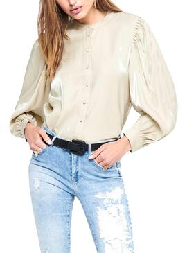 Blusa Only Abigale Beige para Mulher