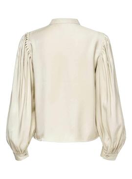 Blusa Only Abigale Beige para Mulher