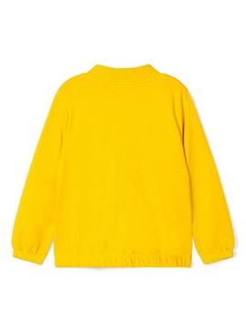 Sweat Name It Flukka Amarelo para Menina