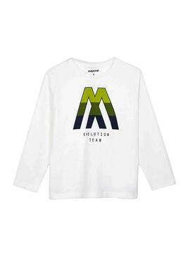 T-Shirt Mayoral M Branco para Menino