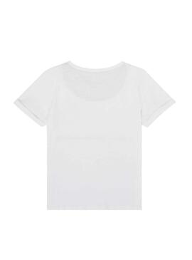 T-Shirt Name It Bowlling Branco para Menino
