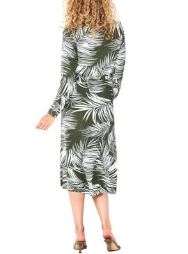 Vestido Only Augustina Verde para Mulher