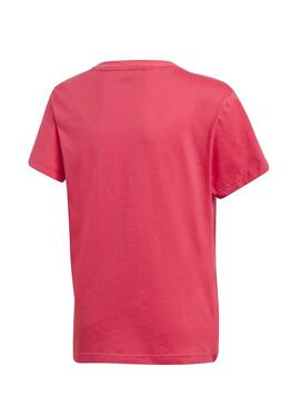 T-Shirt Adidas Flowers Rosa para Menina