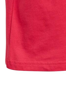 T-Shirt Adidas Flowers Rosa para Menina