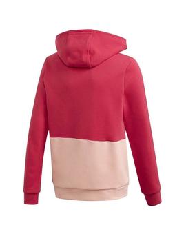 Sweat Adidas Big Trefoil Rosa para Menina