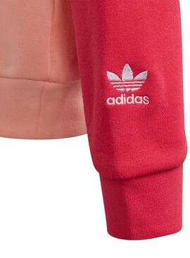 Sweat Adidas Big Trefoil Rosa para Menina