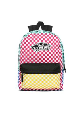 Mochila Vans Checker Multicolor para Menino y Menina