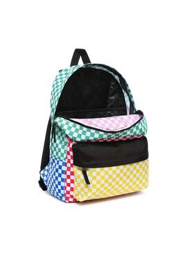 Mochila Vans Checker Multicolor para Menino y Menina