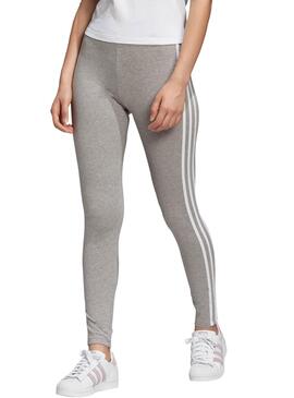 Legging Adidas 3 Stripes Cinza para Mulher
