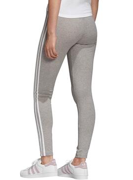 Legging Adidas 3 Stripes Cinza para Mulher