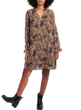 Vestido Naf Naf Floral Mini para Mulher