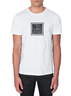 T-Shirt Antony Morato Squared  Branco para Homem