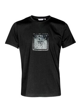 T-Shirt Antony Morato Squared  Preto para Homem