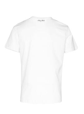 T-Shirt Antony Morato Leo Branco para Homem