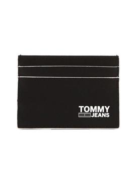 Carteira Tommy Jeans Preto Holder para Homem