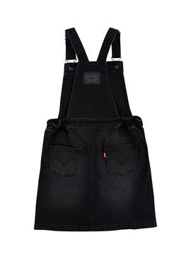 Macacão Jeans Levis Preto para Menina