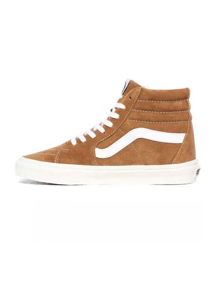 vans sk8 hi camel