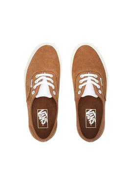 Sapatilhas Vans Authentic Piel Camel para Mulher