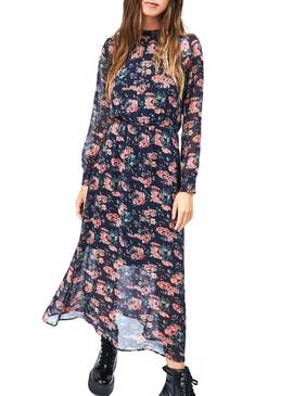 Vestido Pepe Jeans Mariana Azul para Mulher