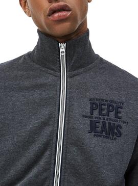 Sweat Pepe Jeans Tristam Azul para Homem