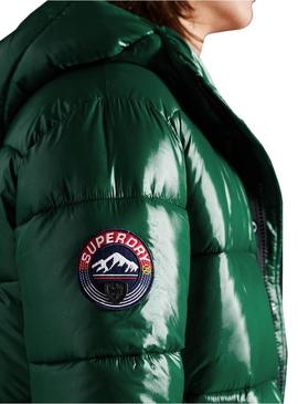 Casaca Superdry Shine Verde para Mulher