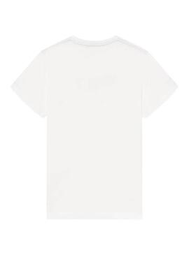 T-Shirt Hackett HKT Basic Branco para Homem