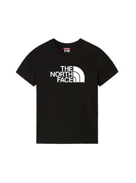 T-Shirt The North  Face Easy Preto Menino e Menina