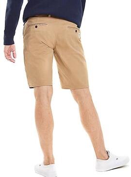 Shorts Tommy Jeans Essential Chino Marron Homem