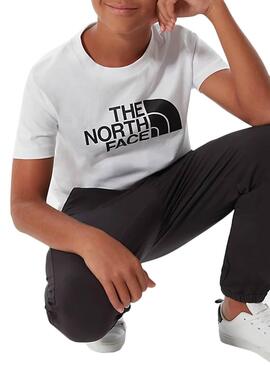 T-Shirt The North  Face Easy Branco Menino e Menina