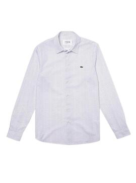 Camisa Lacoste Micro Branco para Homem