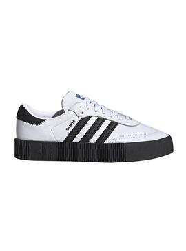 Sapatilhas Adidas Sambarose Branco y Preto Mulher