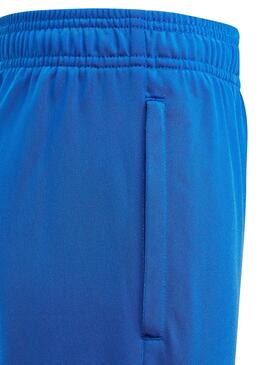 Pantalones Adidas Trevo grande Azul para Menino
