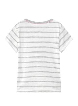 T-Shirt Levis Two Tone Ringer Branco para Menina