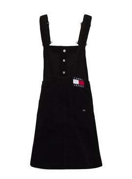 Macacão Tommy Jeans Dungaree Preto para Homem